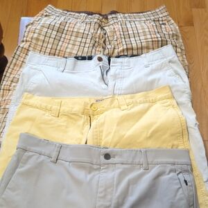 Plaid and Solid Color Shorts Collection